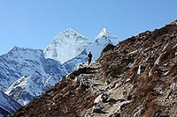 Cesta k úpatí Mount Everestu