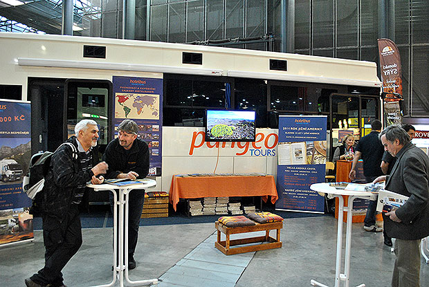 Jednání s klientem - CK Pangeo Tours na veletrhu GO 2014 Brno