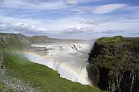 Vodopád Gullfoss