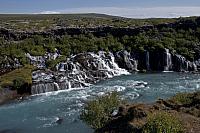 Vodopád Hraunfossar