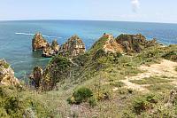 Lagos - skalnaté pobřeží na jihu Portugalska