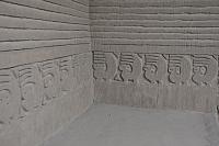 Chan Chan - zdobené adobové zdi