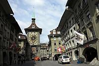 Bern - Hodinová věž, hlavní turistická atrakce hlavního města Švýcarska