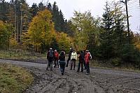 Procházka podzimní přírodou, setkání s klienty CK Pangeo tours v Orlických horách, říjen 2016