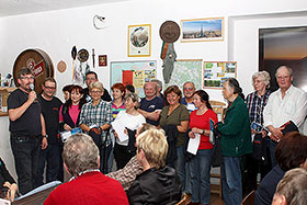 Vítězné družstvo Brtníků, Hotel u Pralesa - Novohradské hory, zahájení sezóny 4.4.2014