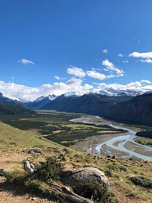 Vyhlídka směr Fitz Roy!