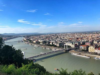 Úžasná vyhlídka na celou Budapešť