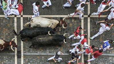 Pamplona - býci, Baskicko, Pyreneje