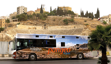 Hotelbus Iveco - Irisbus Lux 20, Amman - Jordánsko, podzim 2010